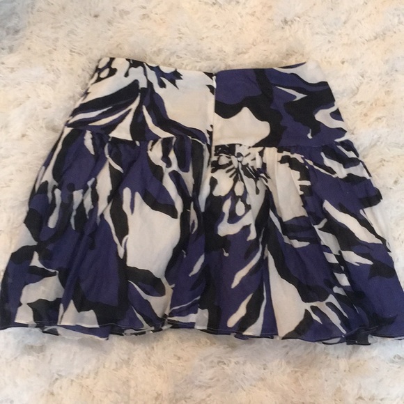 Express Design Studio Printed Skirt - Picture 2 of 3